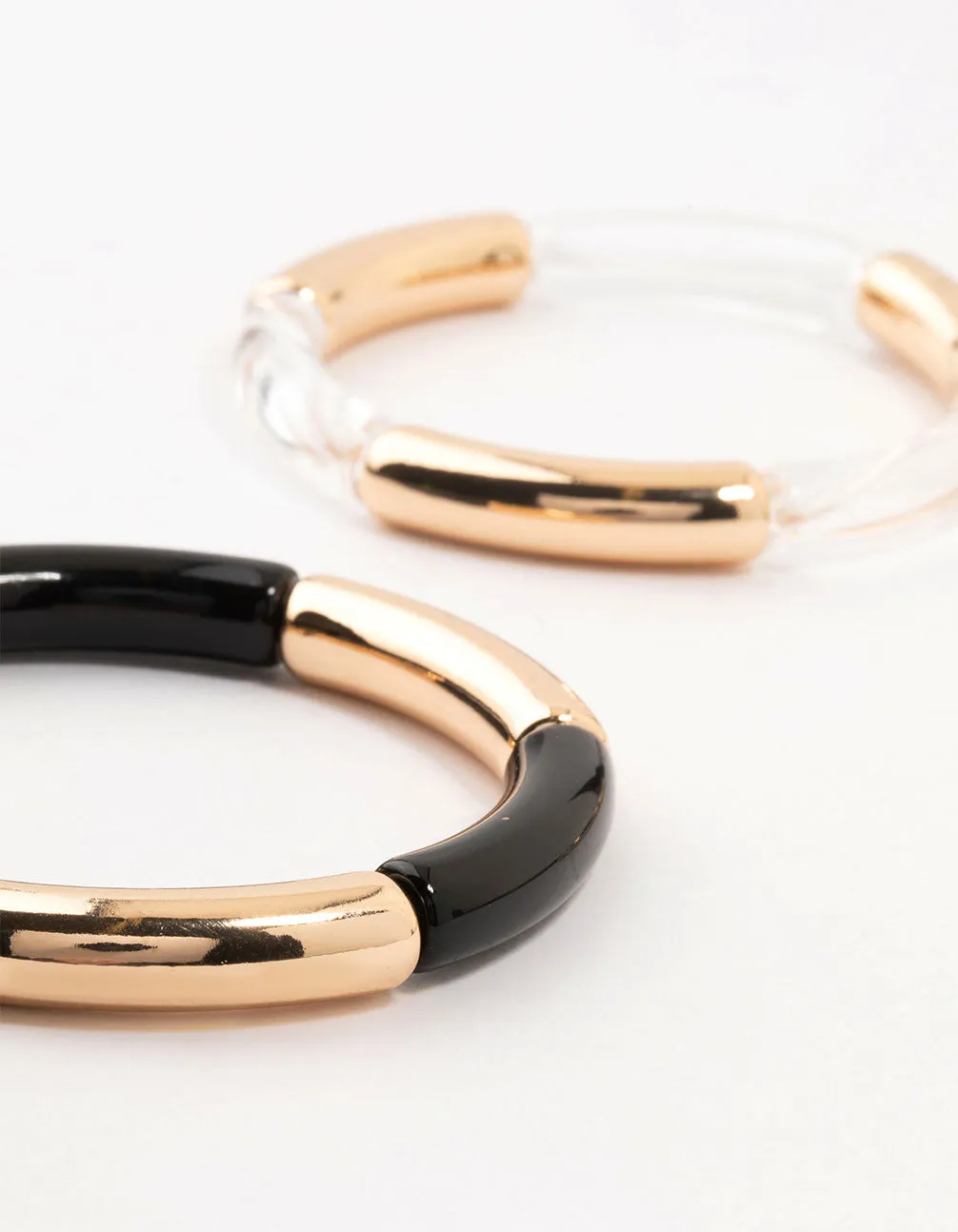 Acrylic Mixed Bangles 3-Pack