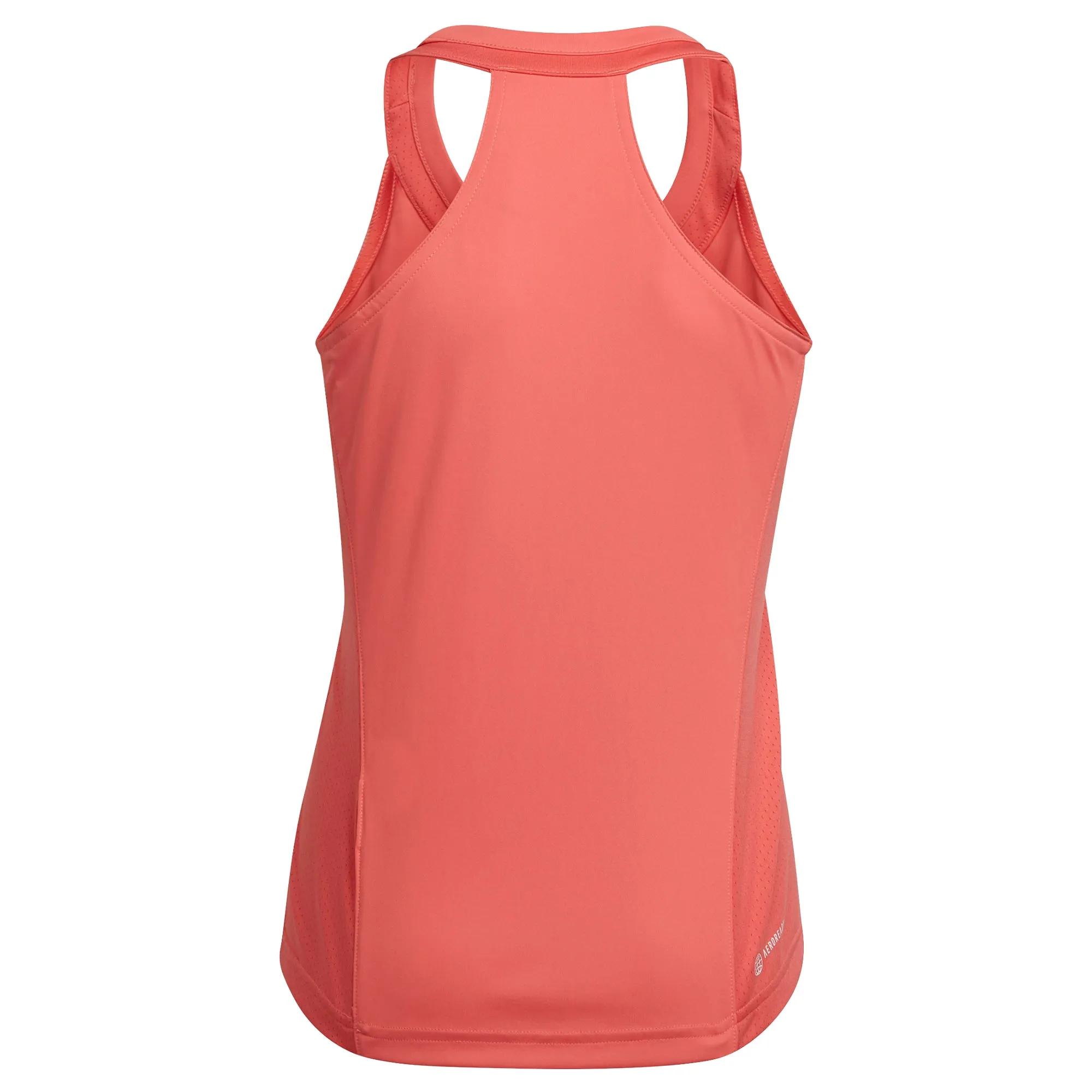 Adidas Girls Club Tennis Tank - Semi Turbo/White