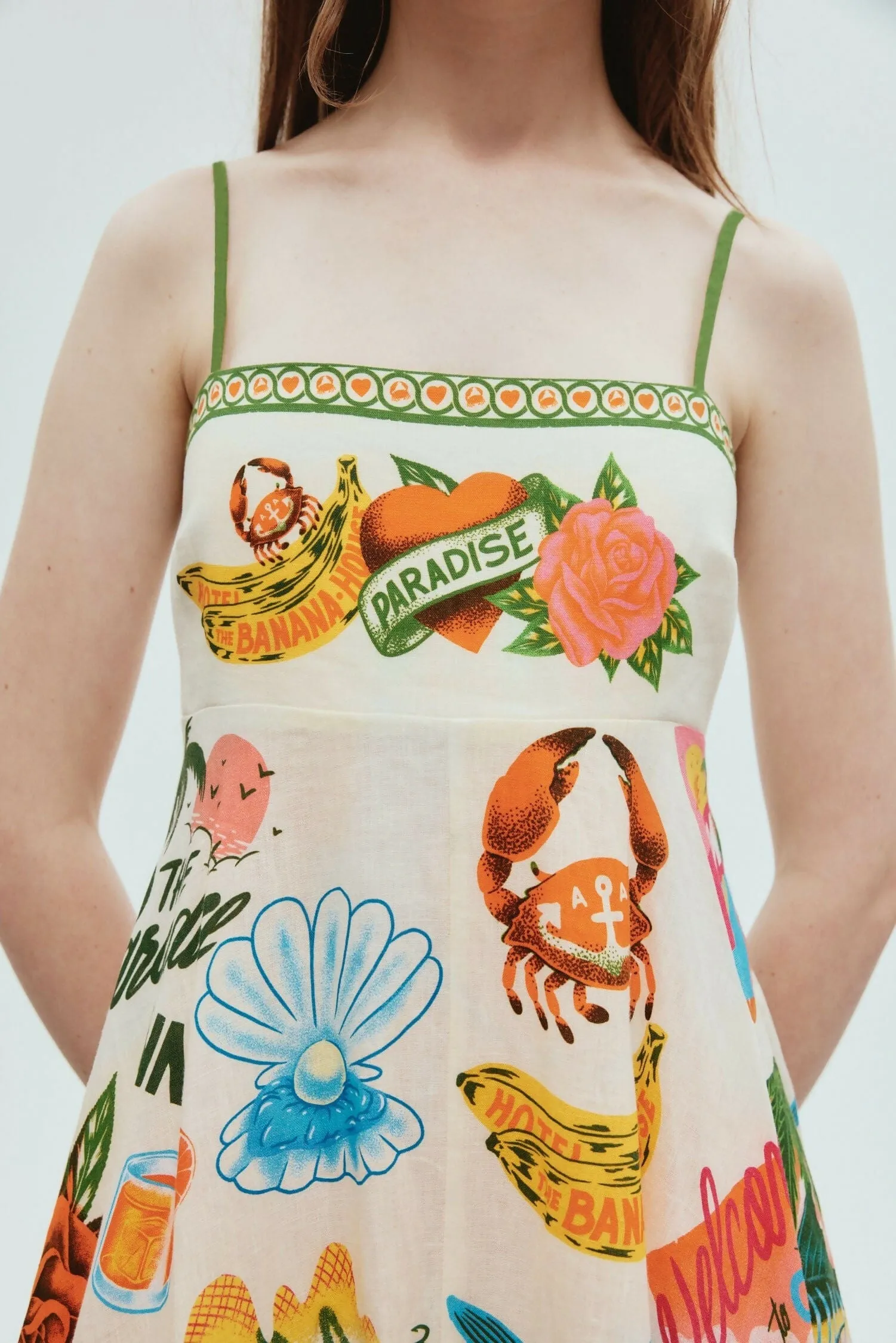 Alemais Paradiso Sundress Multi Print Size 10