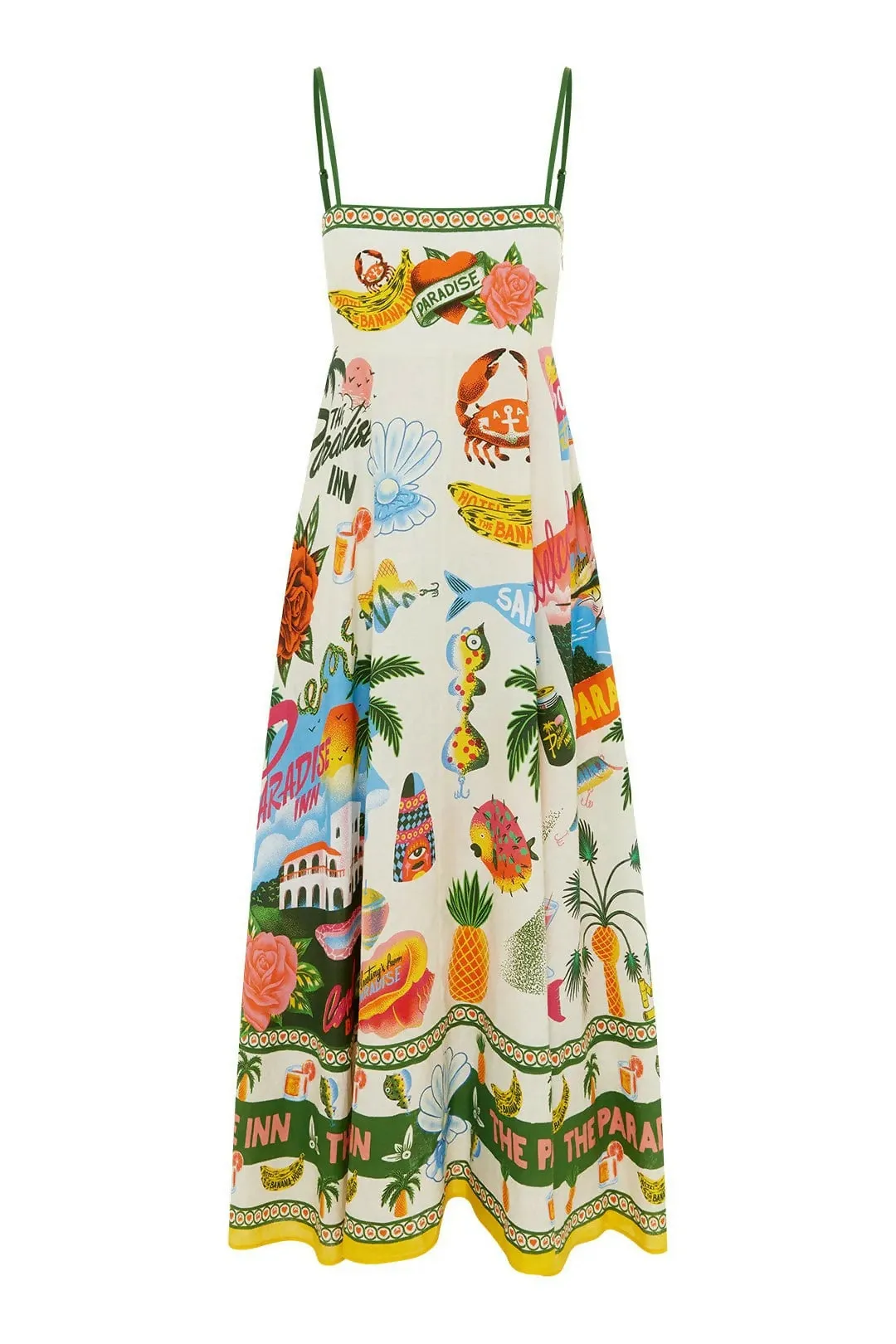 Alemais Paradiso Sundress Multi Print Size 10
