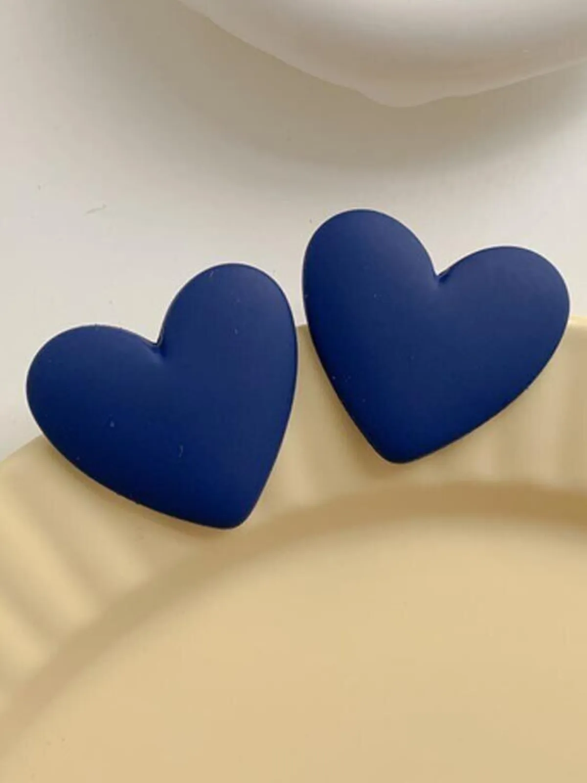 Always Pampered Clay Heart Earrings