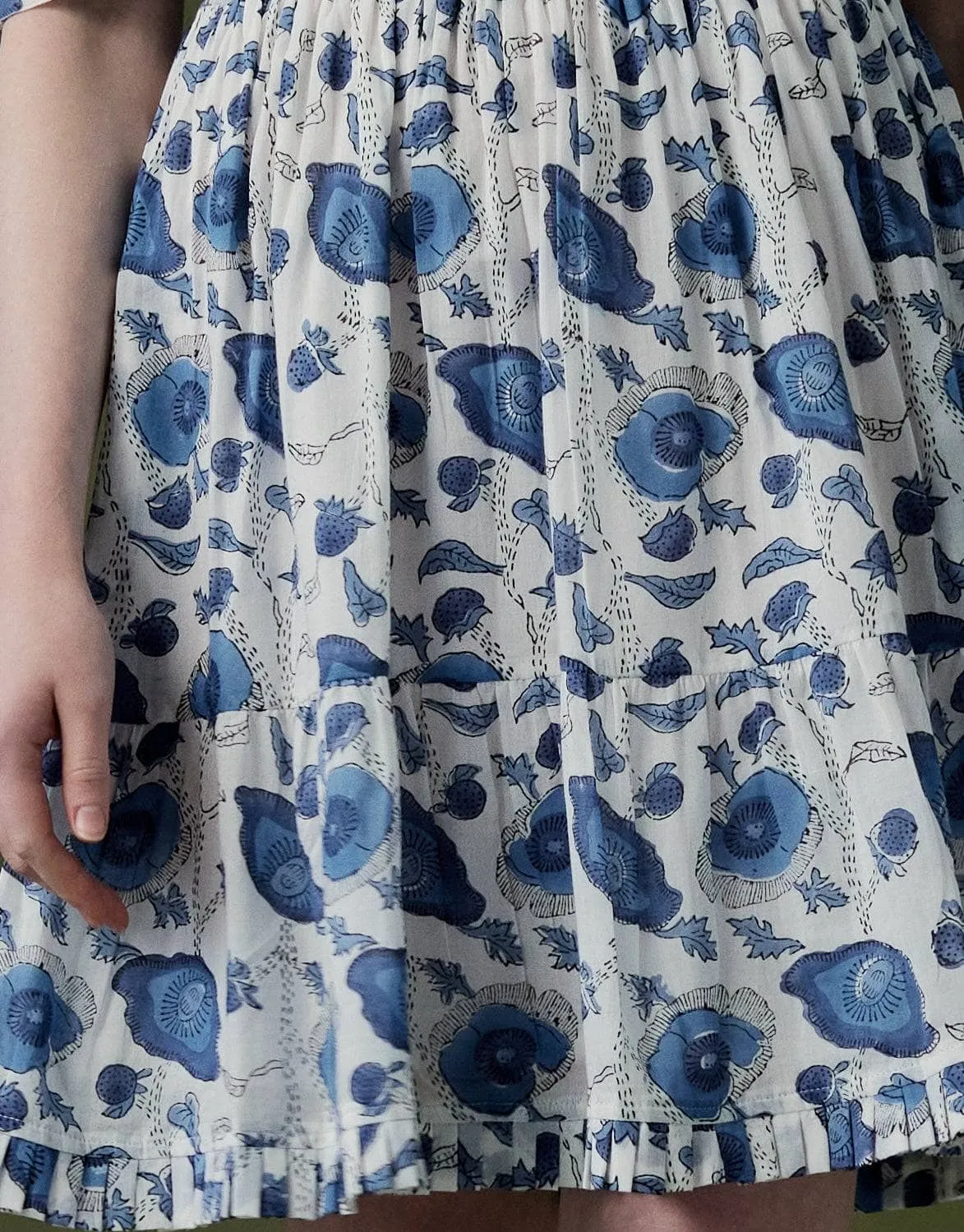 Anuka Floral Dress Blue