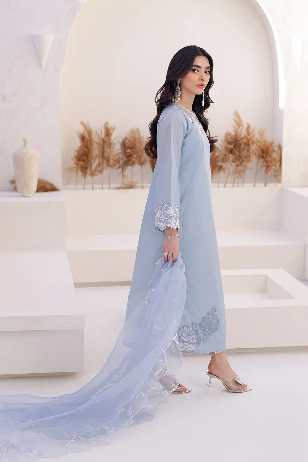 Azure | Ensembles Embroidered Formals | Ashen Grace