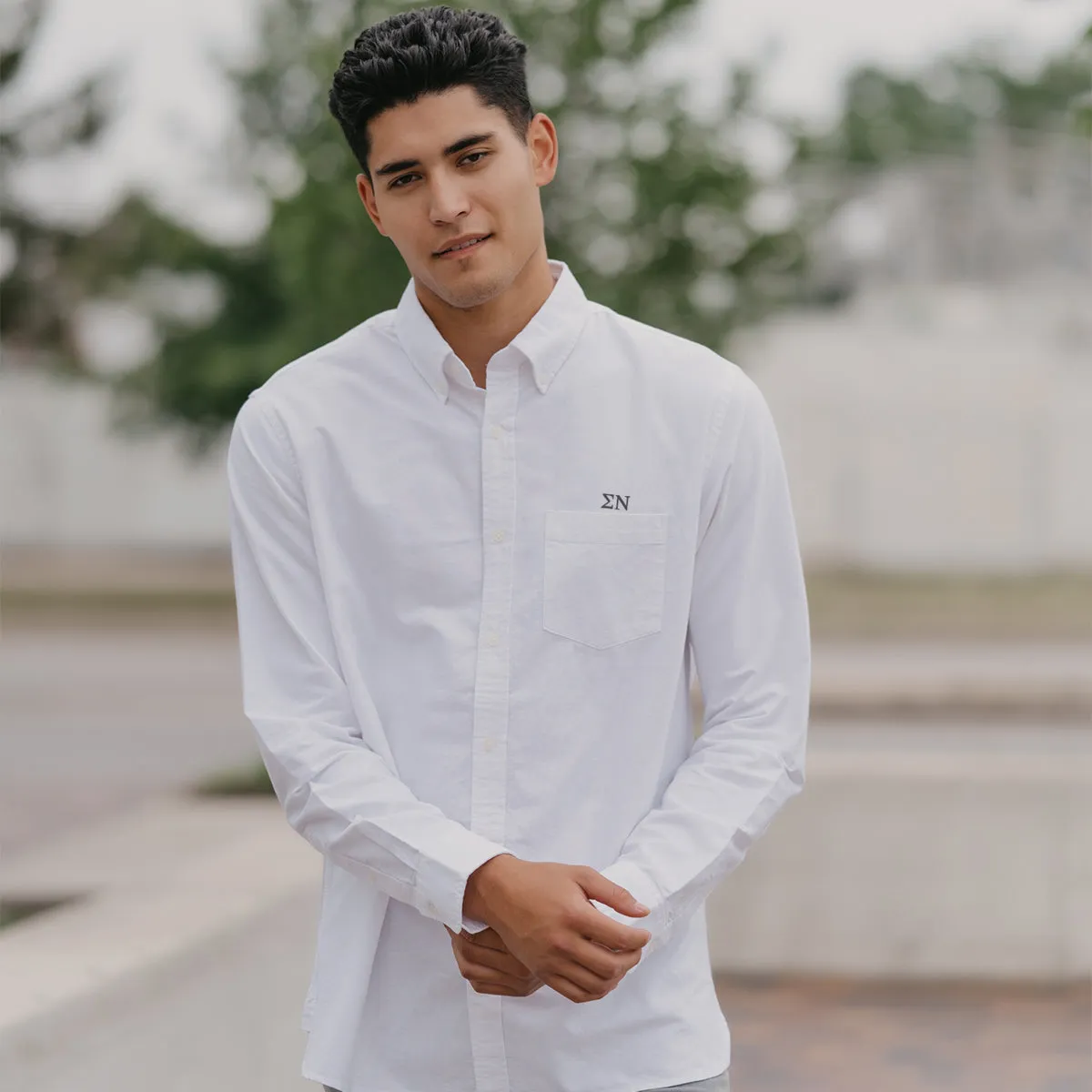 Beta Brooks Brothers Oxford Button Up Shirt