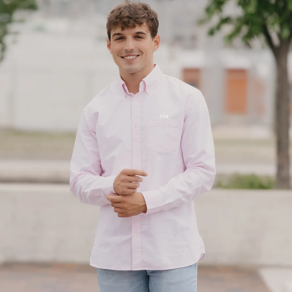 Beta Brooks Brothers Oxford Button Up Shirt