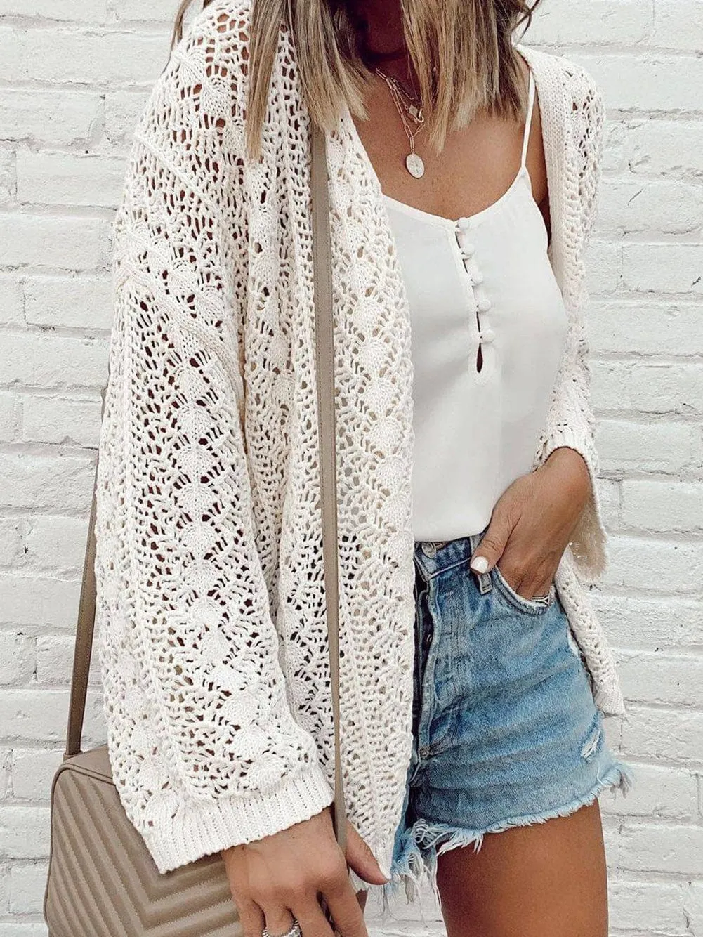 Bohemian Crochet Cardigan