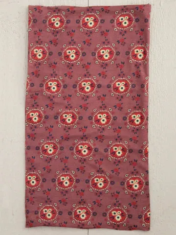 Boho Bandeau - Red Cream Floral