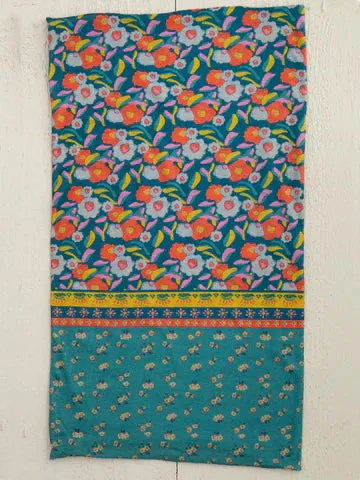 Boho Bandeau - Turquoise Floral