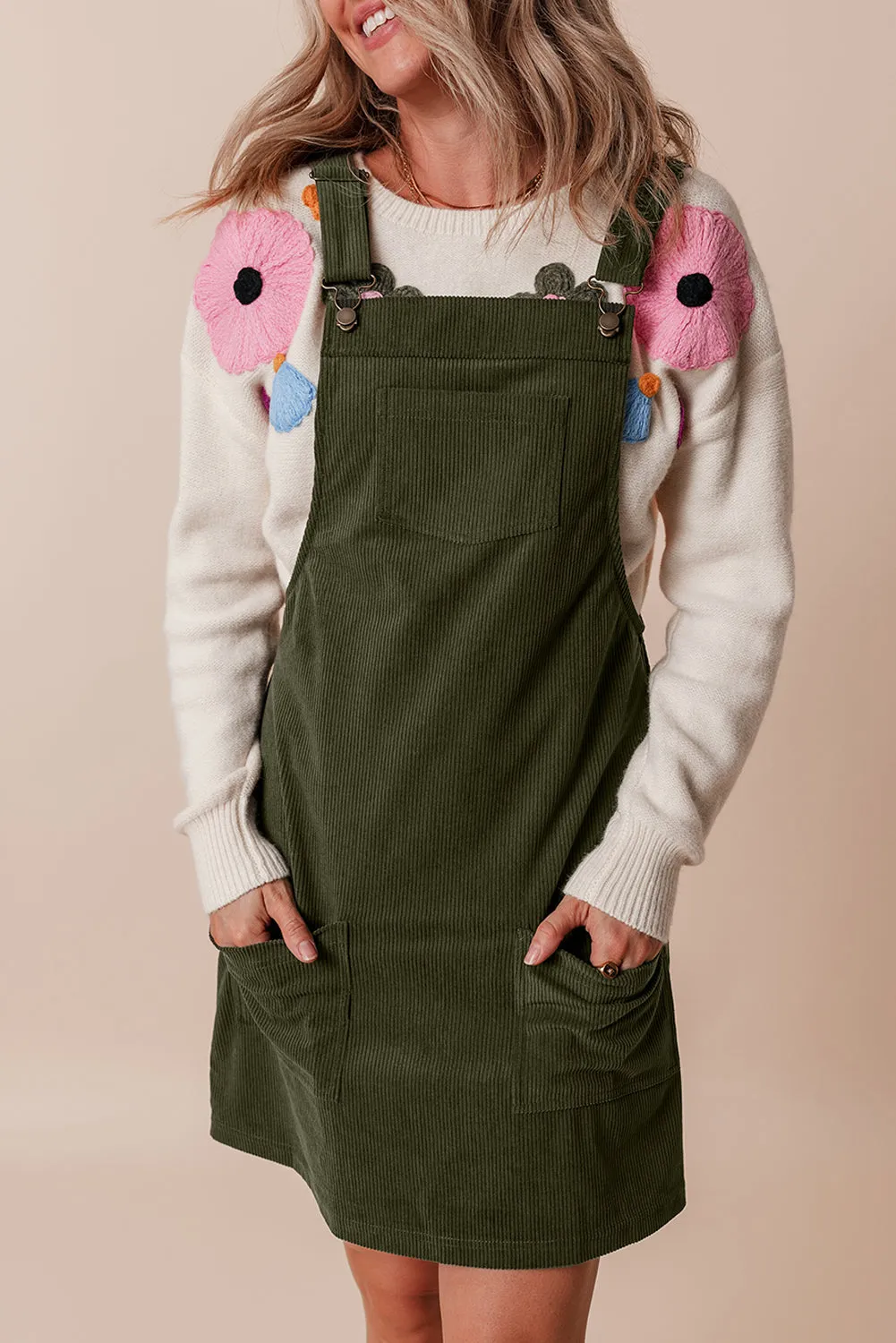 Casual Corduroy Sundress