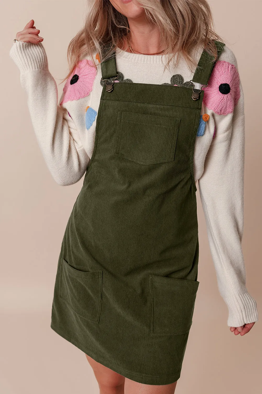 Casual Corduroy Sundress