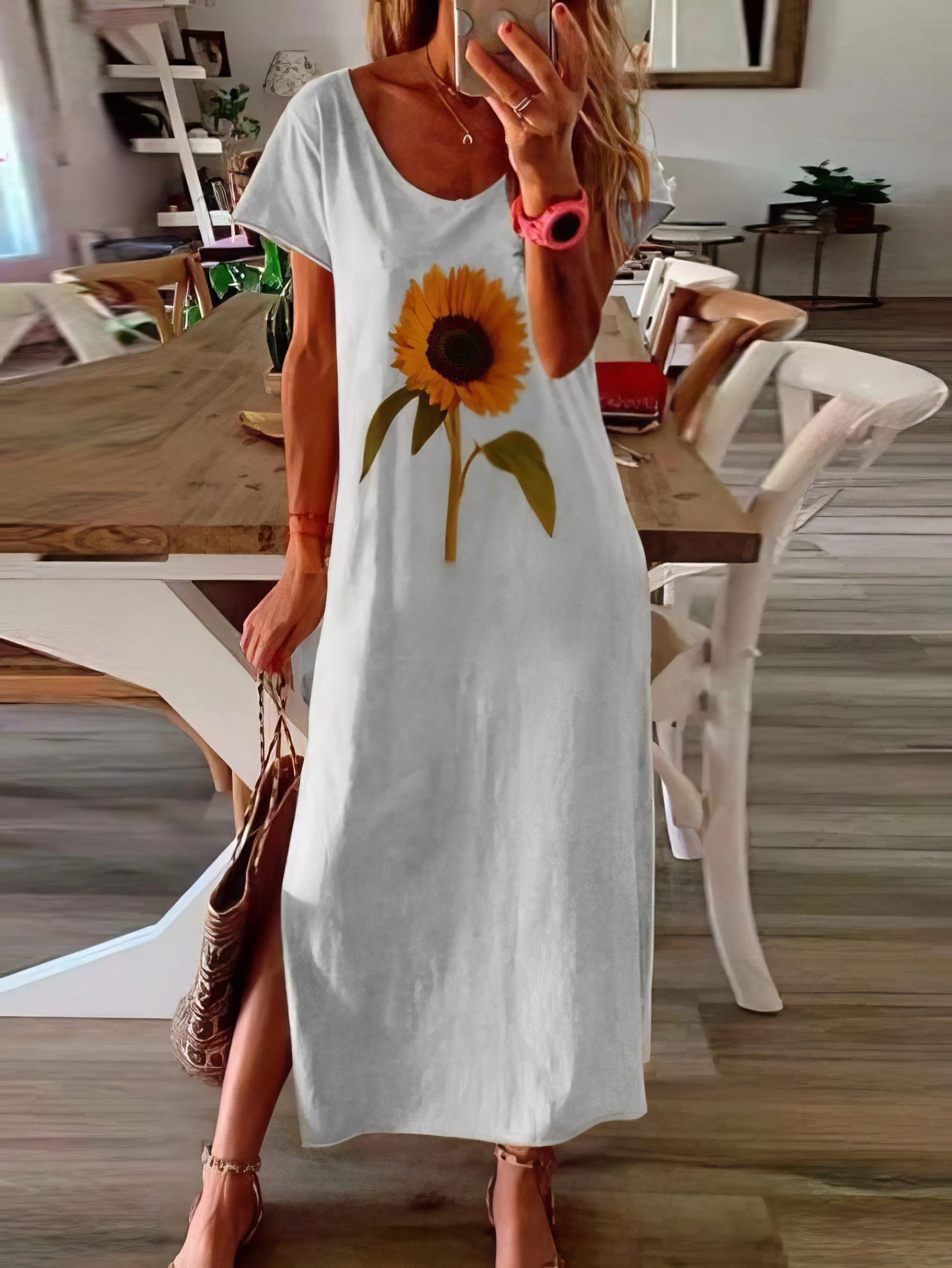 Casual Corduroy Sundress