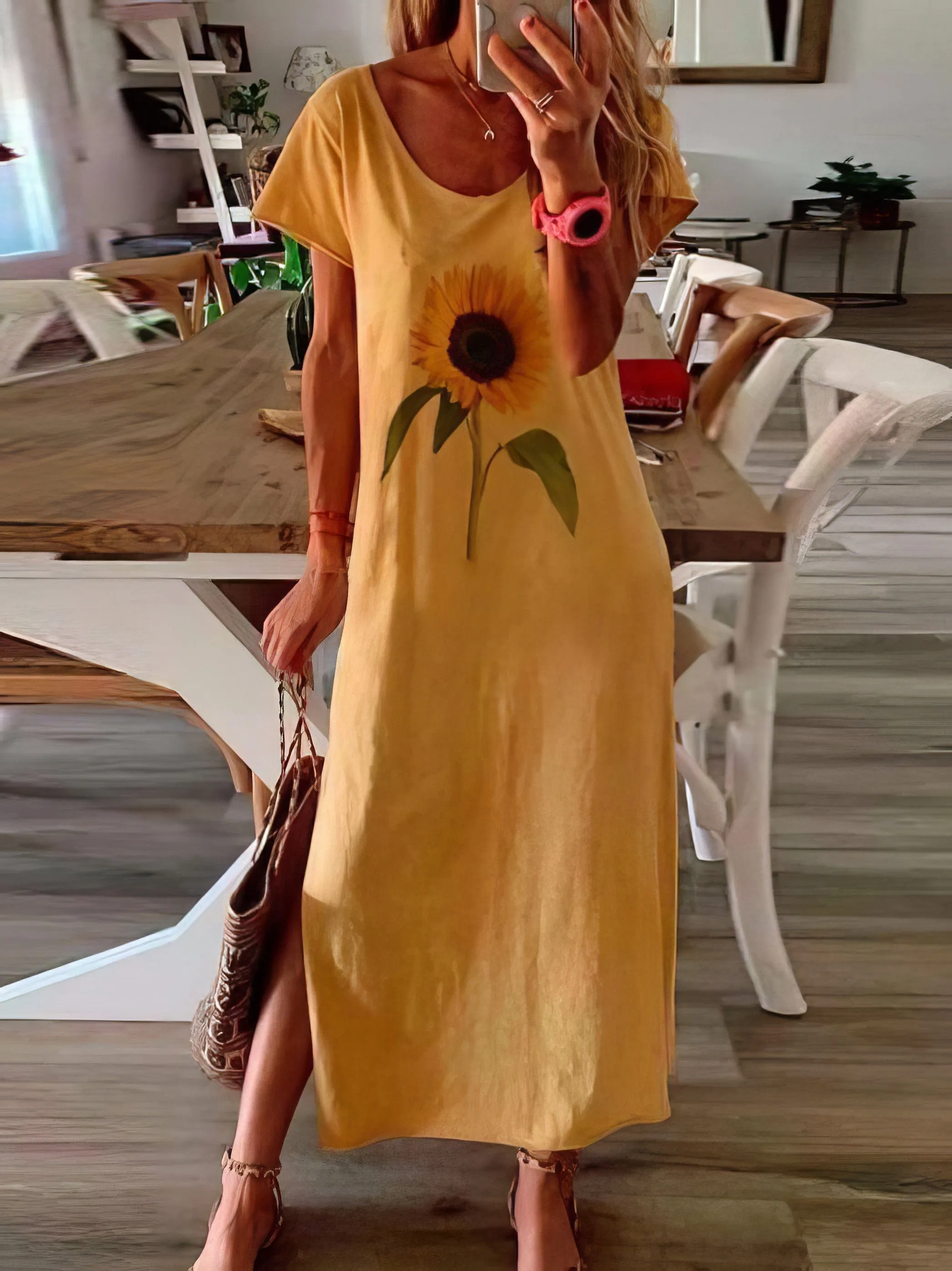 Casual Corduroy Sundress