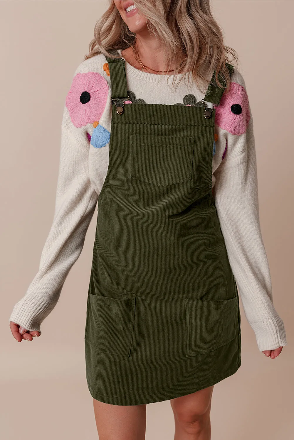 Casual Corduroy Sundress