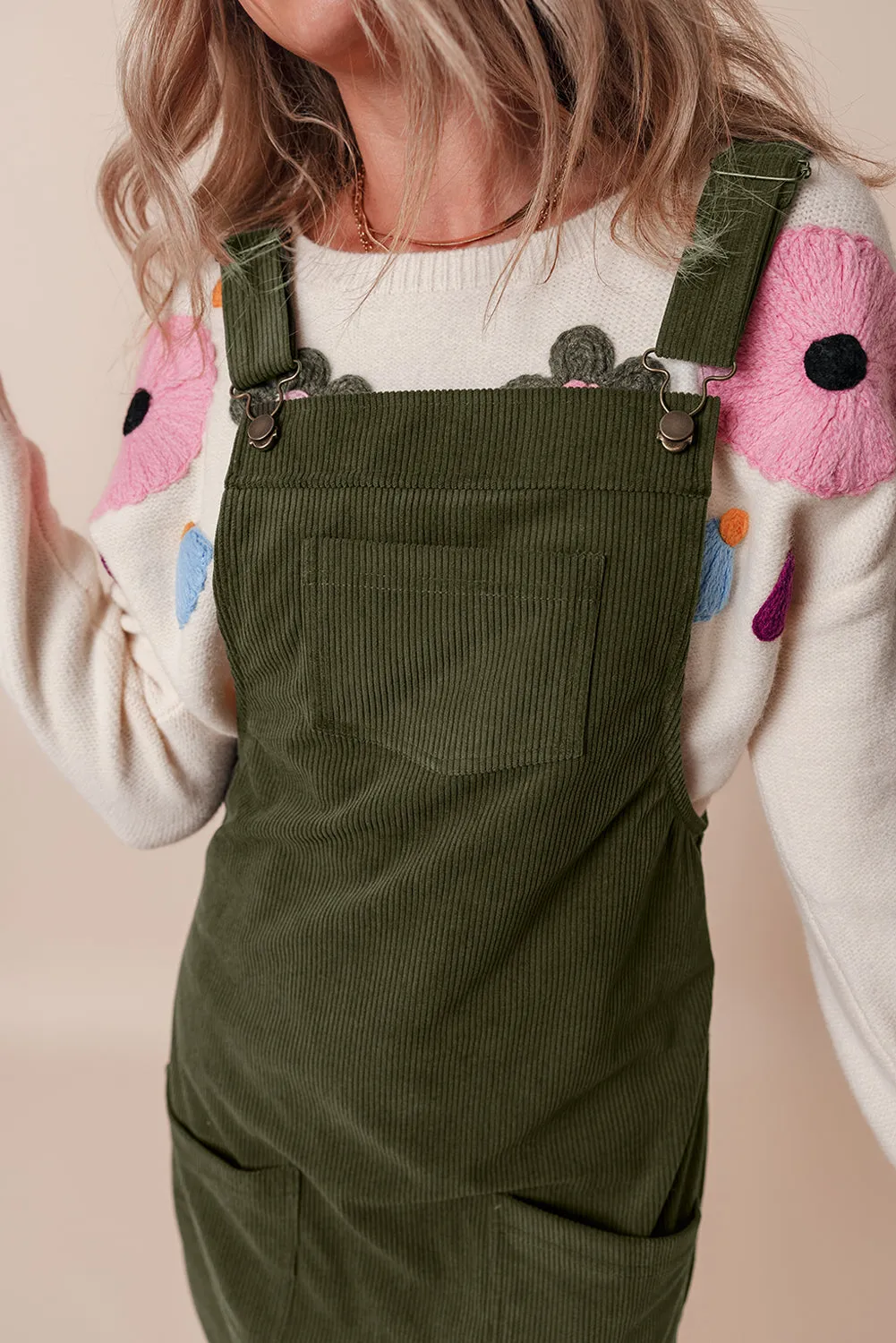 Casual Corduroy Sundress