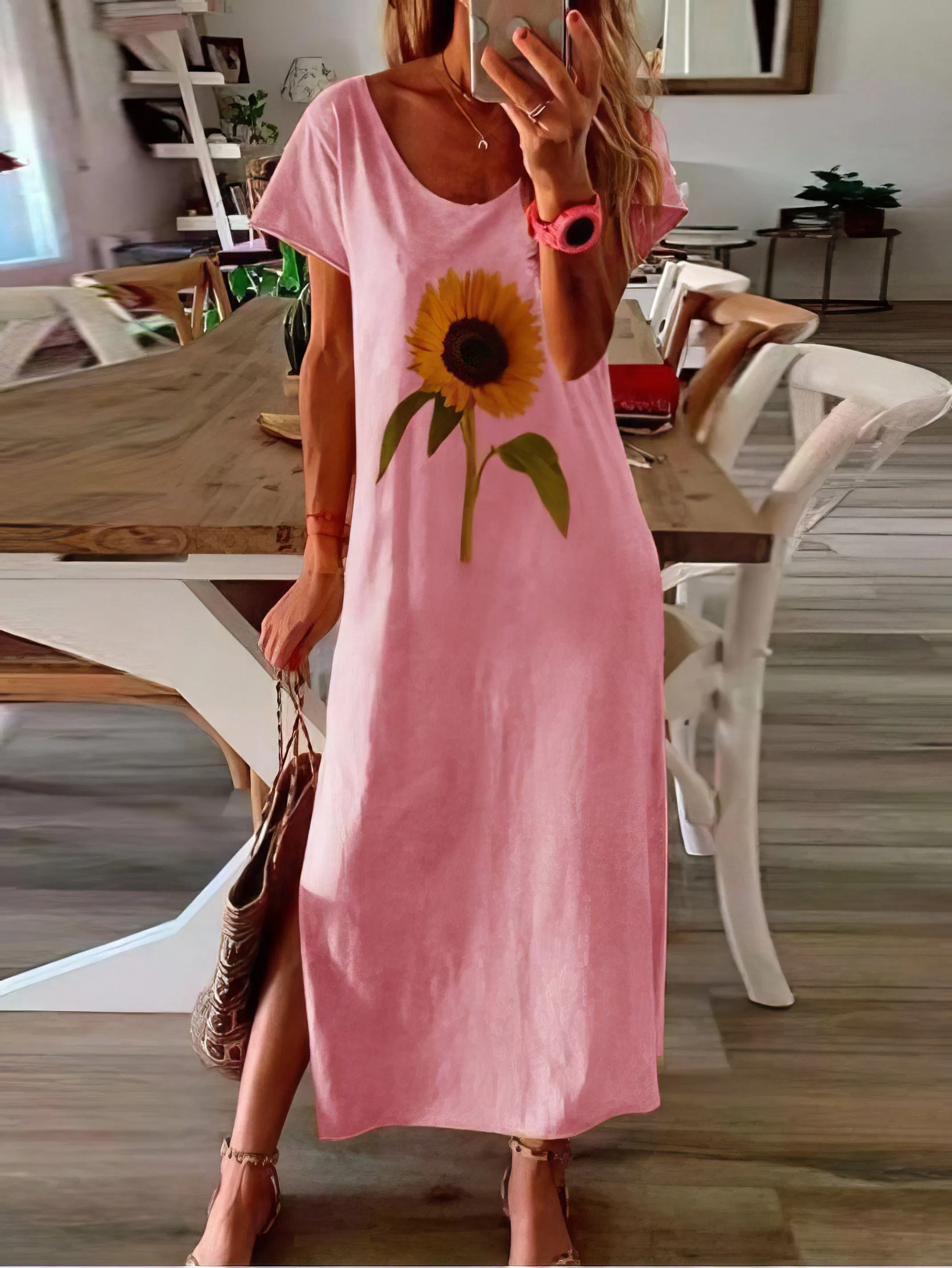 Casual Corduroy Sundress