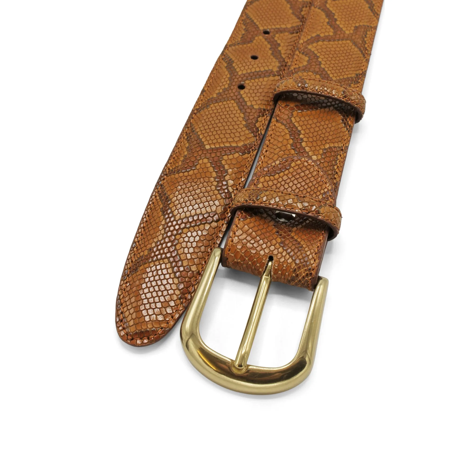Chestnut Crotal Prong Belt