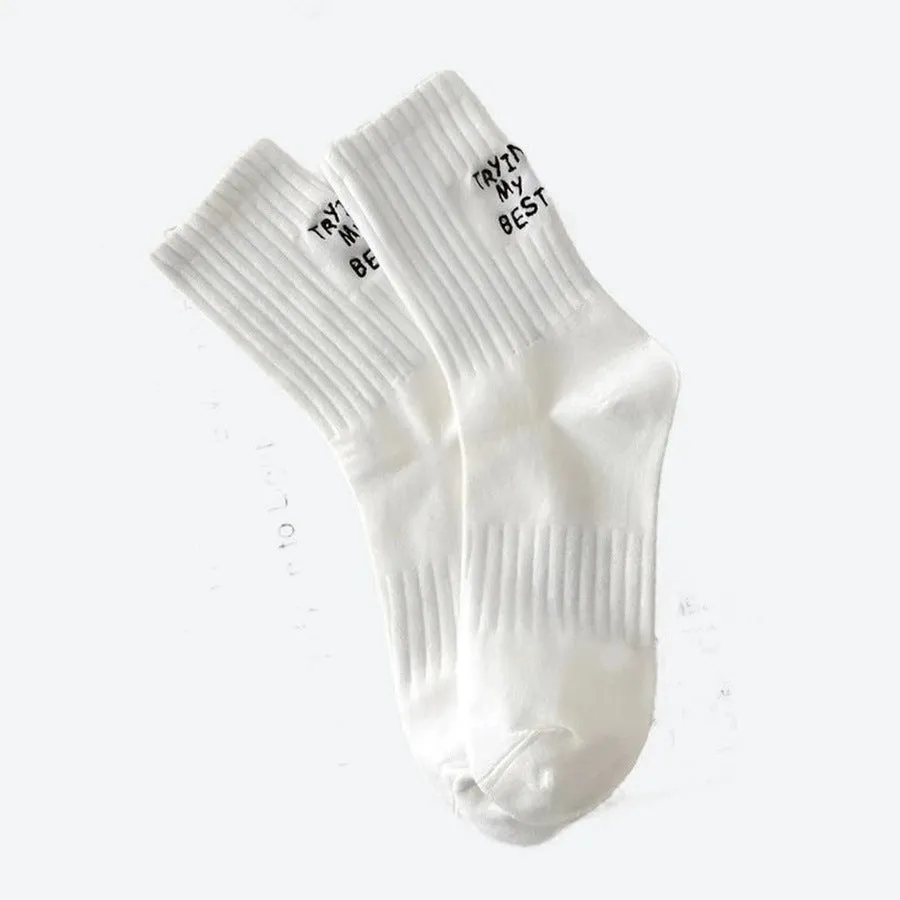 Classic Black Comfort Socks Pair