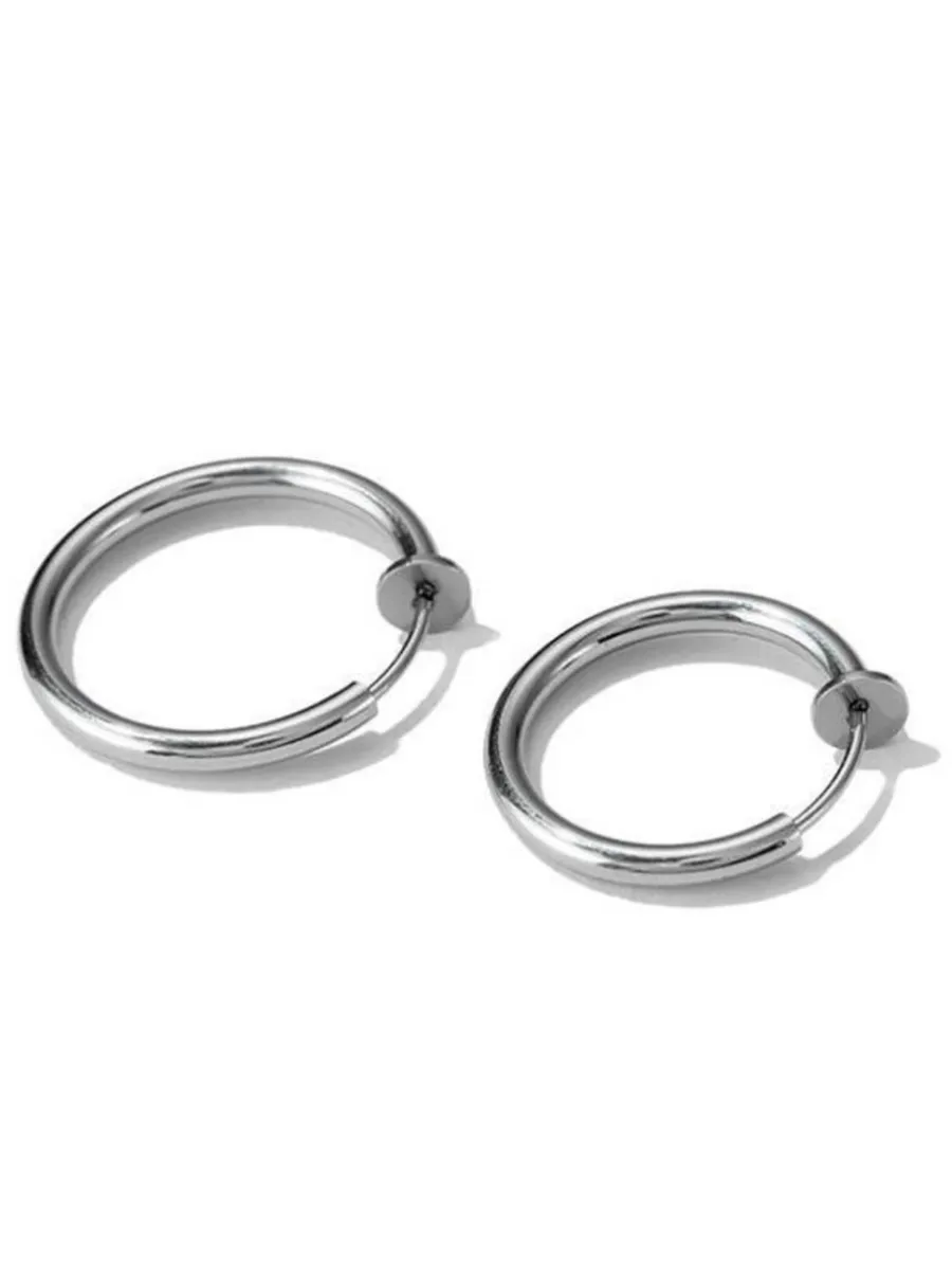 Confident Pout 2-Piece Clip-On Lip Hoop Ring