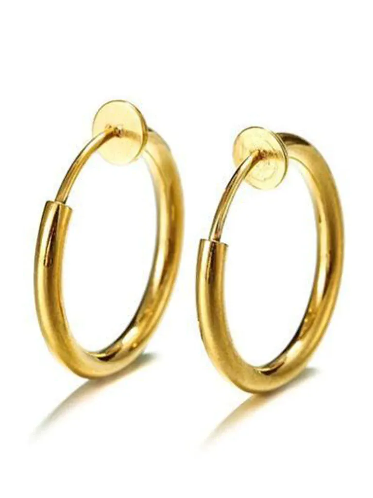 Confident Pout 2-Piece Clip-On Lip Hoop Ring