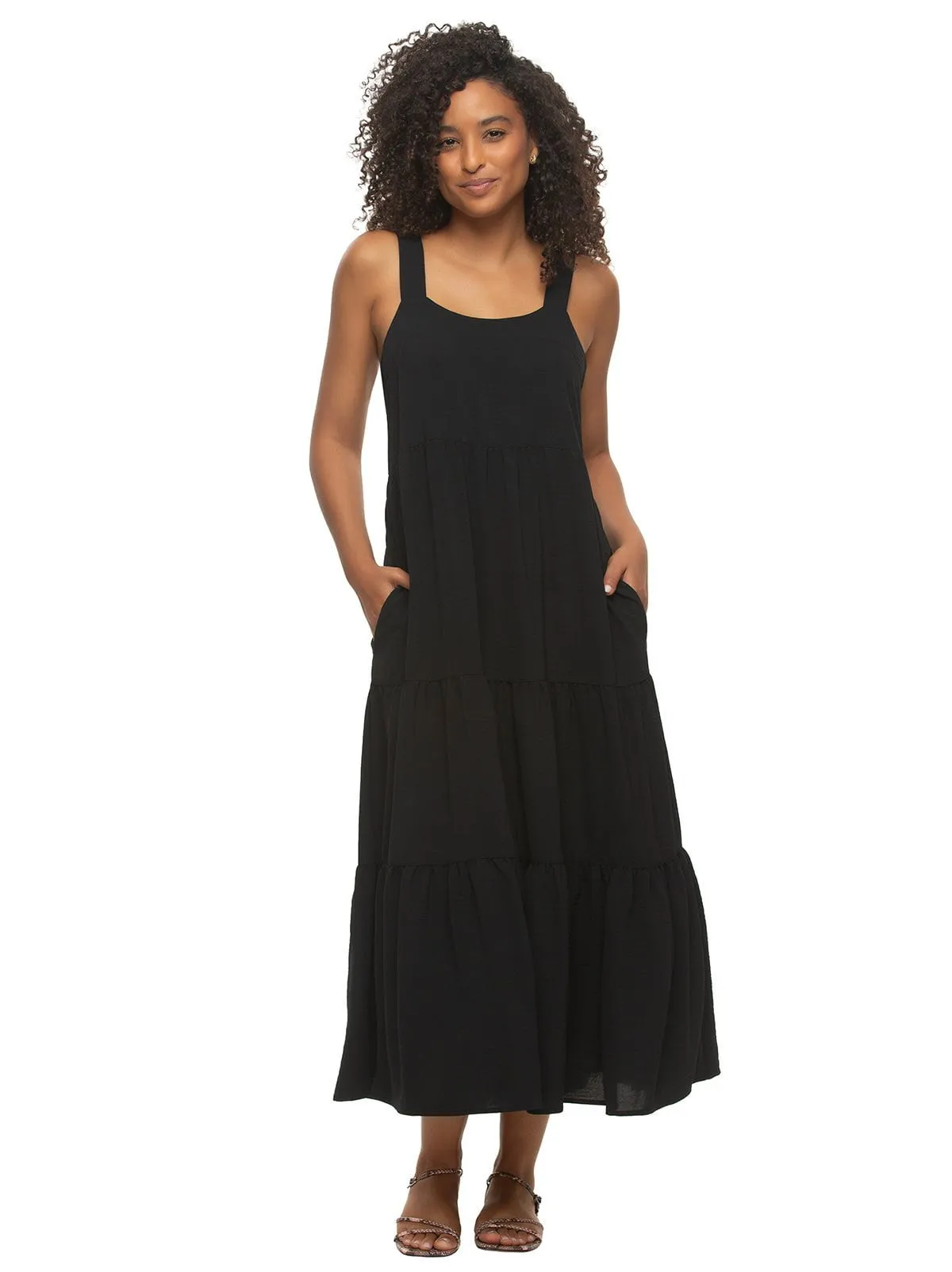Cruise Tiered Maxi Sundress