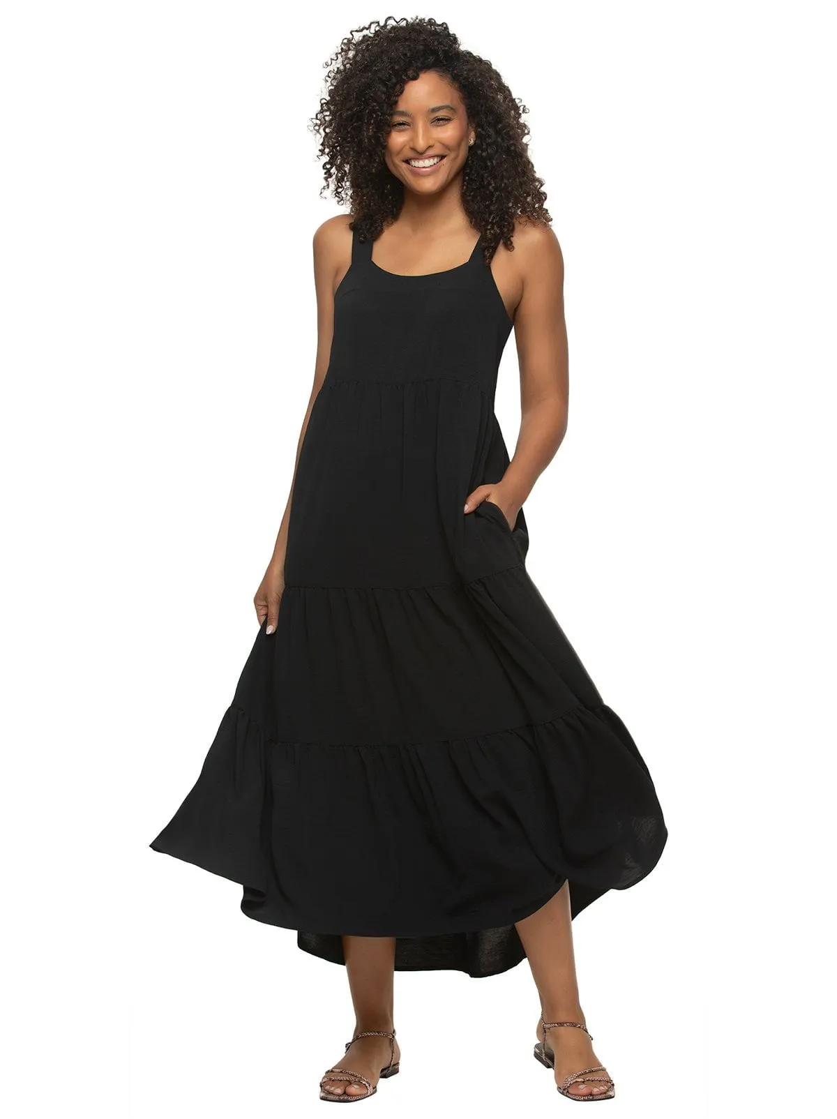 Cruise Tiered Maxi Sundress