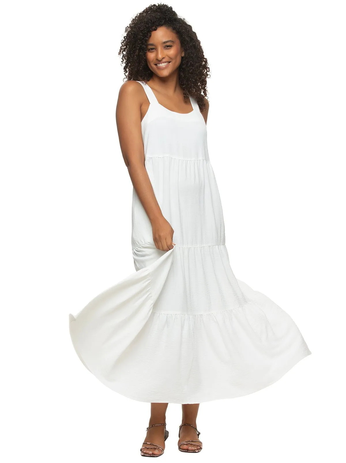 Cruise Tiered Maxi Sundress