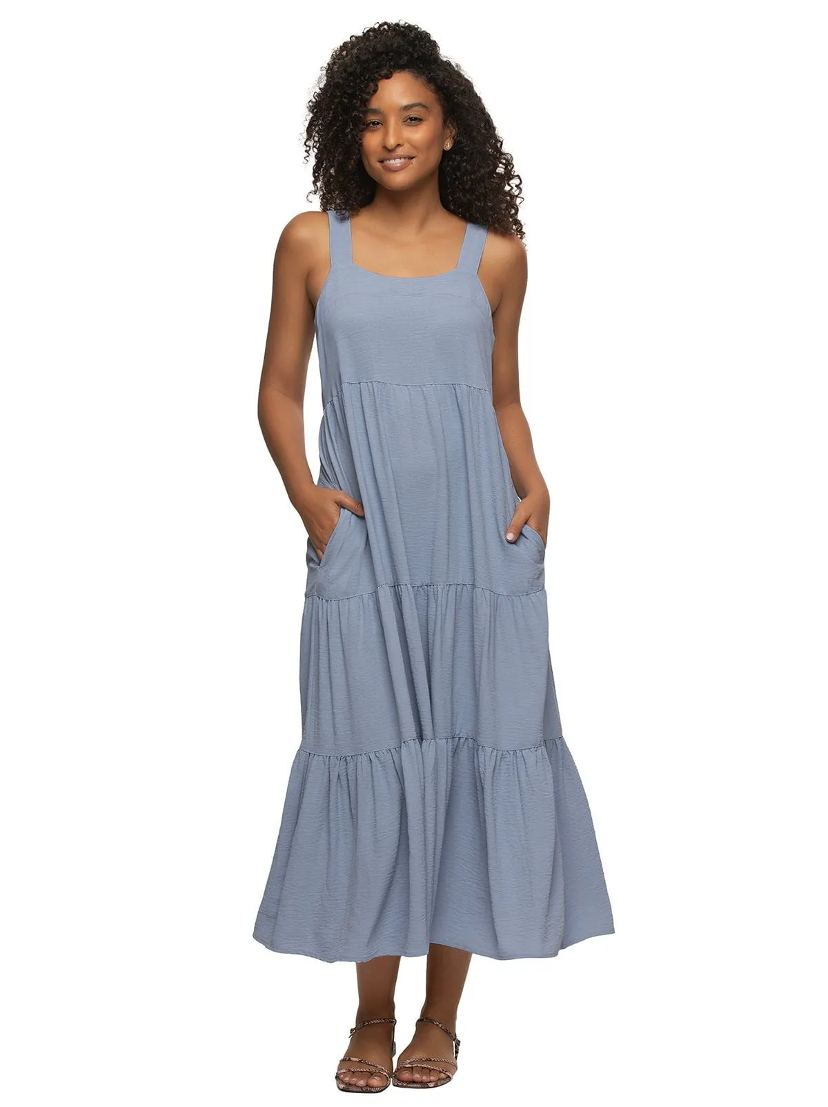 Cruise Tiered Maxi Sundress