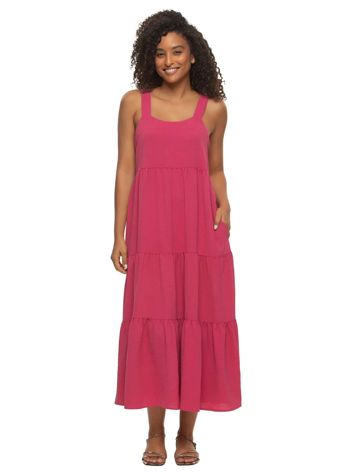 Cruise Tiered Maxi Sundress
