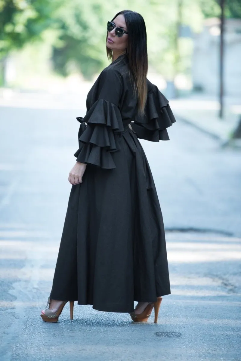 DARIA Loose Maxi Abaya Dress