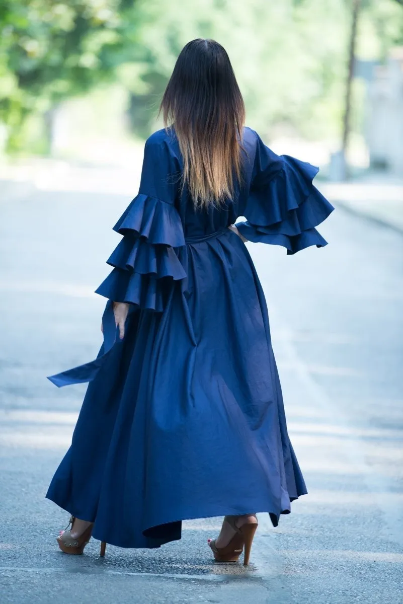 DARIA Loose Maxi Abaya Dress