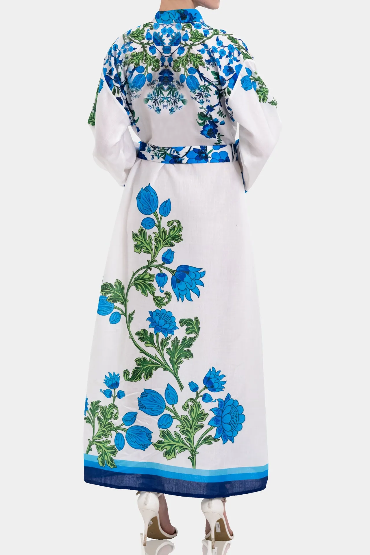 Full Sleeve Cotton Maxi Dress