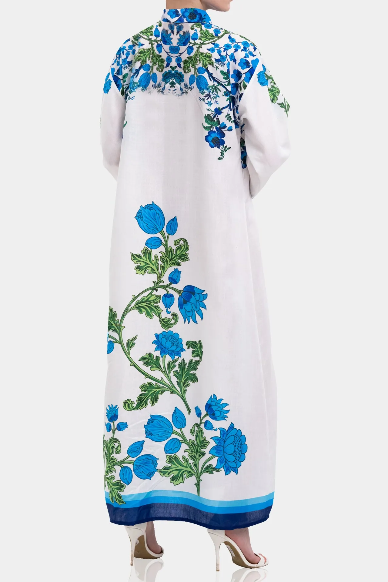 Full Sleeve Cotton Maxi Dress