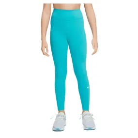 Girl`s One Dri-Fit High Waisted Tennis Leggings