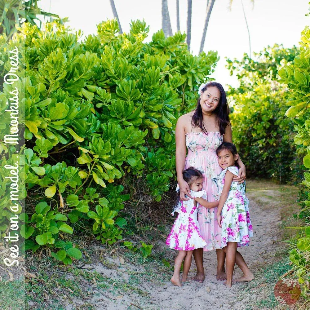 Honeymoon Aqua Moonkiss Hawaiian Dress