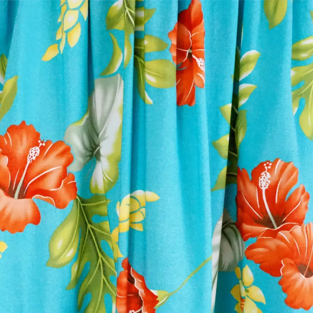 Honeymoon Aqua Moonkiss Hawaiian Dress