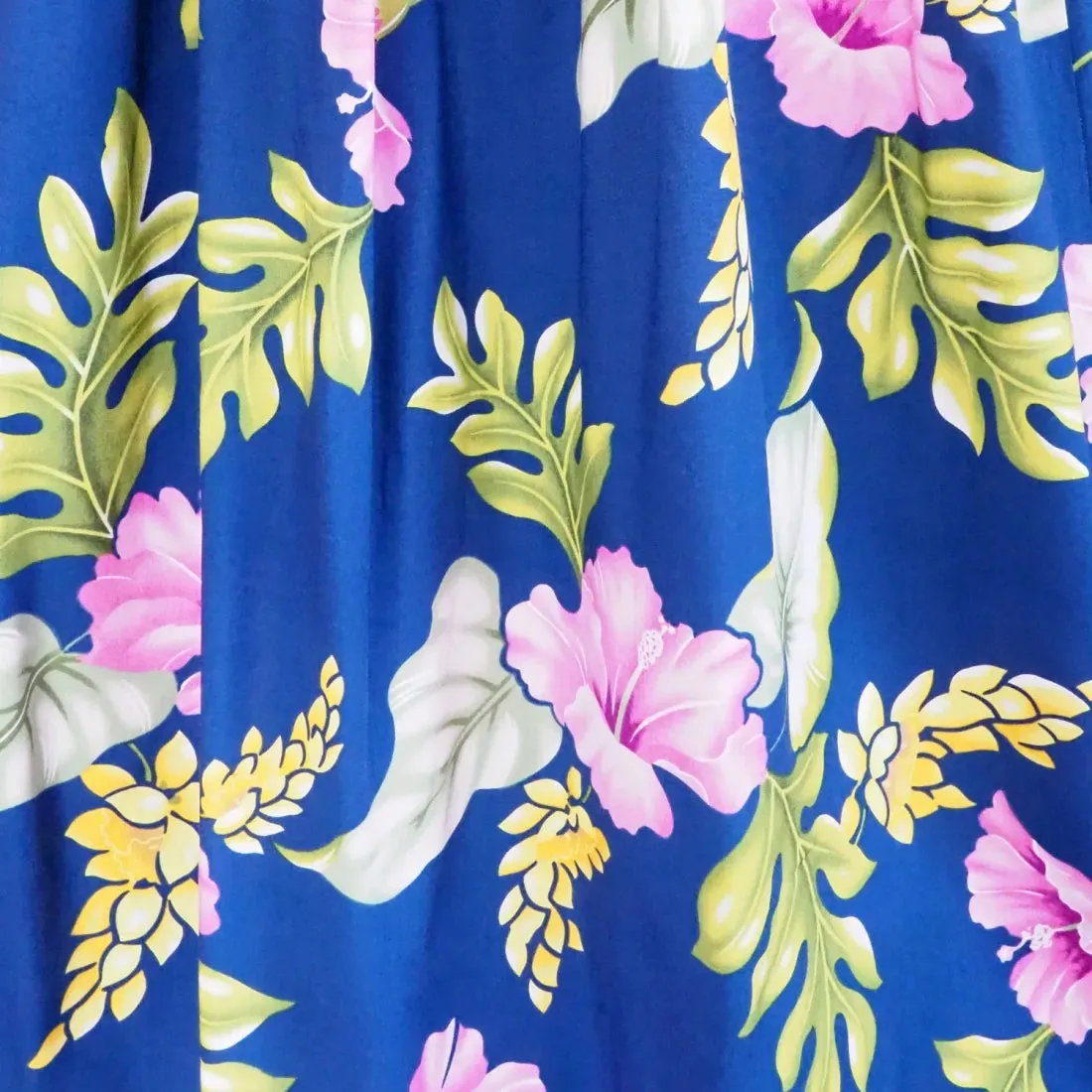 Honeymoon Royal Blue Moonkiss Hawaiian Dress