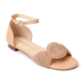 Laurin Crochet Ankle Strap Sandal