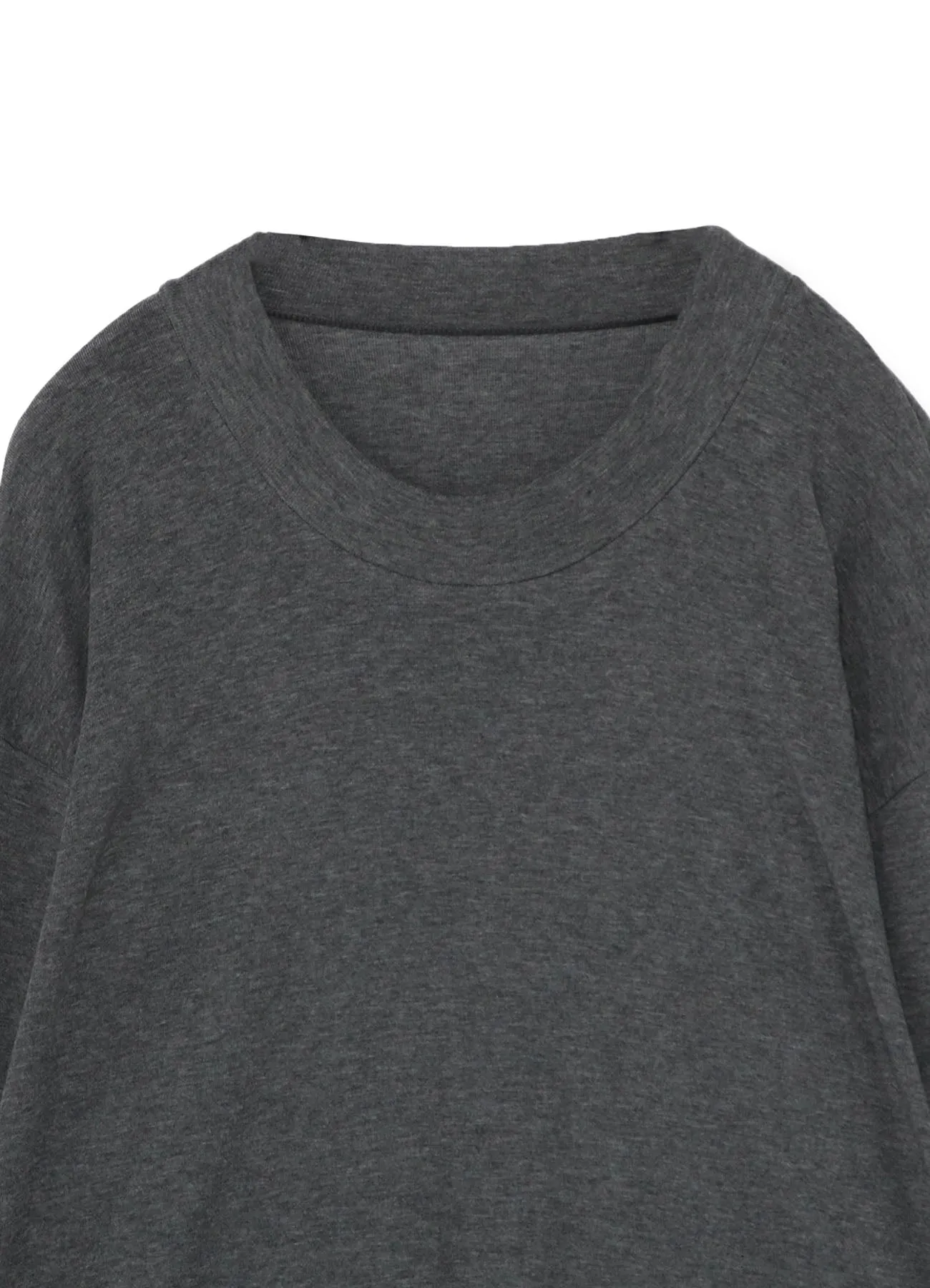 LYOCELL STRETCH RIB JERSEY LONG SHIRT