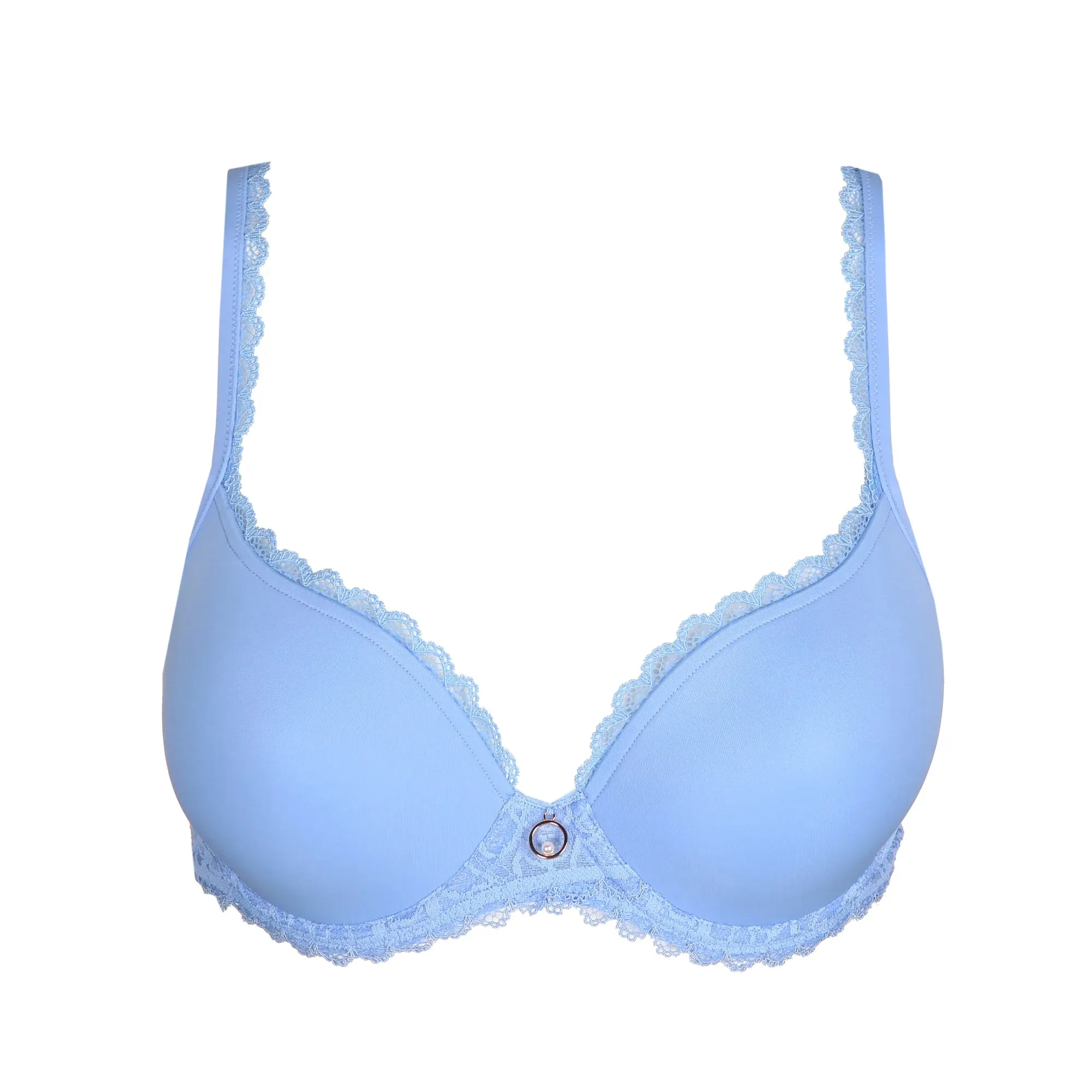 Marie Jo Padded Bra Heart Shape-Jadei-Light Blue , Natural