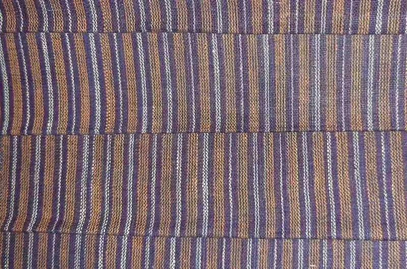 Multicolor Stripe Cotton Fabric