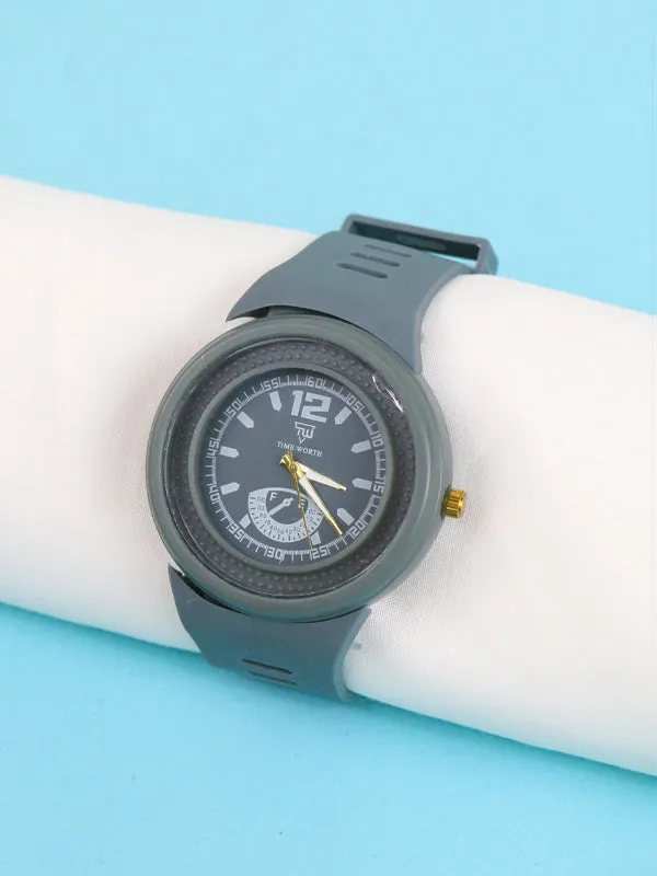 MW21 Men's Wrist Watch Worth Grey Multidesign
