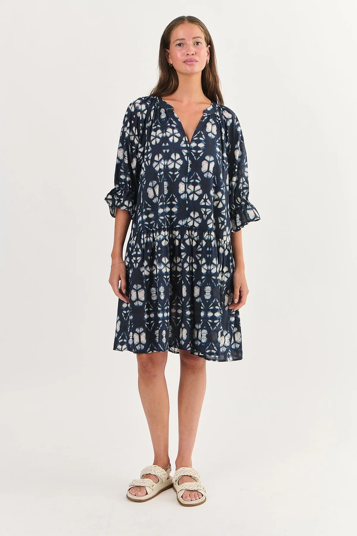 Namastai - Cotton Dress - NAM41-Fracture