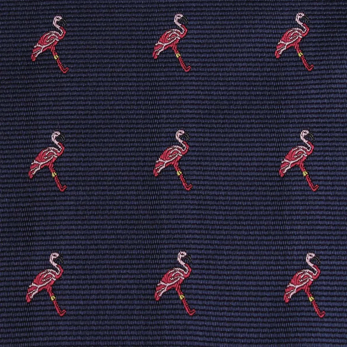 OTAA - Flamingo Tie - Navy Blue with Pink