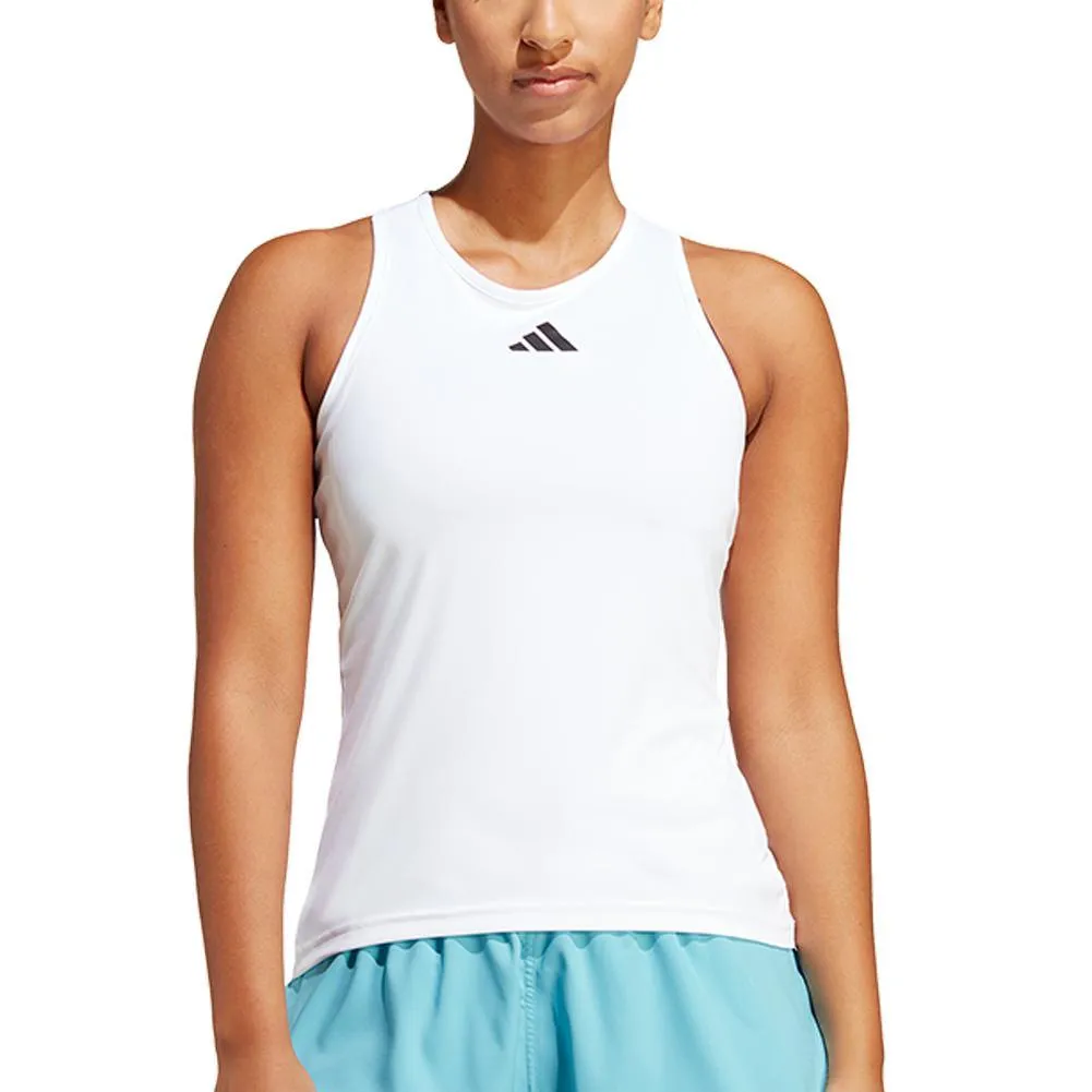 Women's Club Tennis Tank White